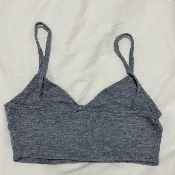 Knit Cropped Bra Top - Picture 2 of 2